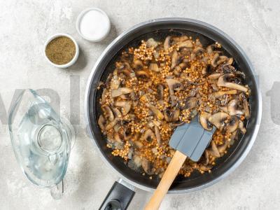 Grikių košė su grybais ir svogūnais Žingsnis 2