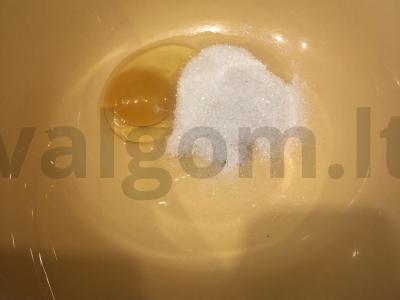 Blynai iš rūgpienio Žingsnis 1