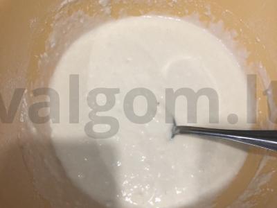 Blynai iš rūgpienio Žingsnis 3