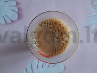 Pieninis gėrimas su cikorijumi be cukraus Žingsnis 3