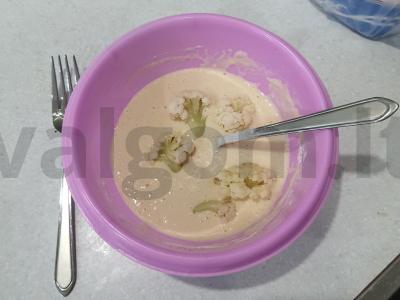 Žiedinė kopūstai tešloje Žingsnis 3