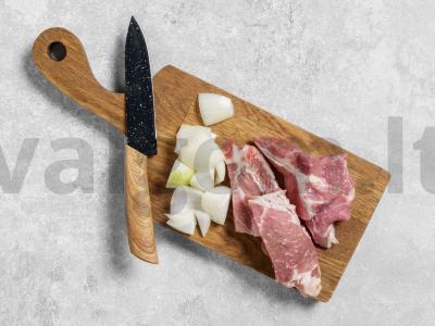 Makaronai orkaitėje su mėsa Žingsnis 1