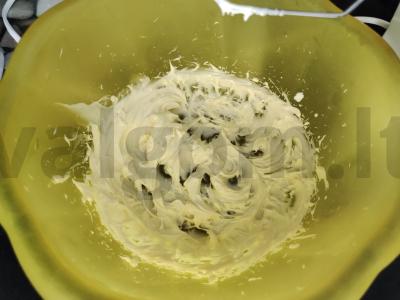 Varškės-uogų kremas Žingsnis 1