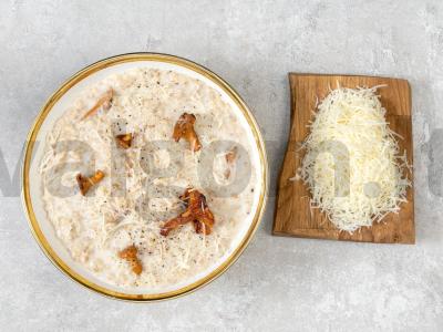 Perlotto su šilagėlėmis ir parmezanu Žingsnis 4