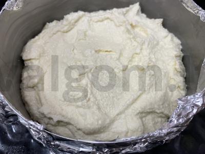 Varškės apkepas su baltuoju šokoladu Žingsnis 9