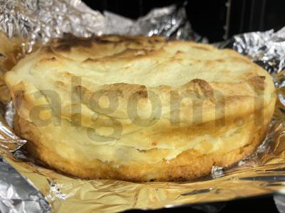 Varškės apkepas su baltuoju šokoladu Žingsnis 10