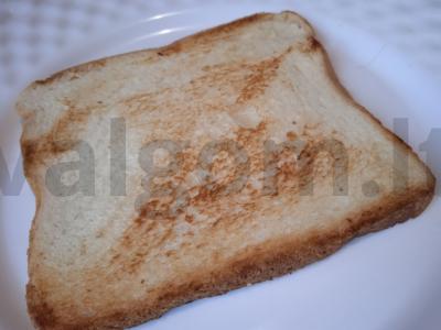 Tostai su putpelių kiaušiniais ir jalapeño pipirais Žingsnis 1