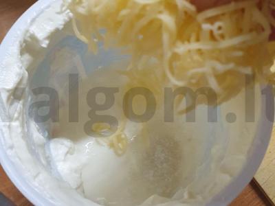 Baklažanų ritinėliai Žingsnis 3