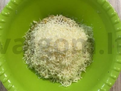 Bulvių-sūrio blynai Žingsnis 2