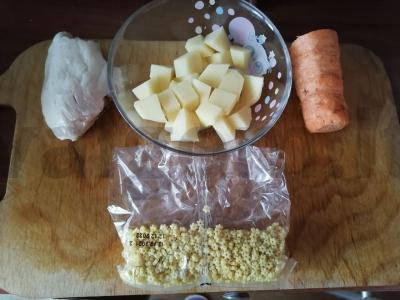 Vaikų žvaigždučių sriuba Žingsnis 2