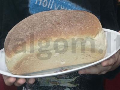 Baltas duona Žingsnis 4