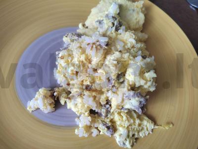 Kiaušinių-ryžių sufletė pagrindine nuotrauka