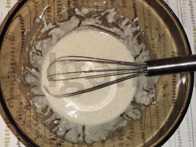 Svogūnų žiedai alaus tešloje Žingsnis 2