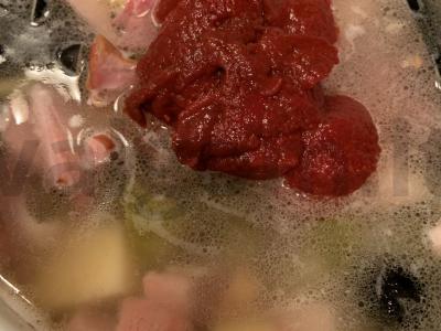 Skani mėsos solyanka pietums Žingsnis 6