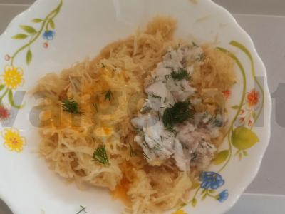 Bulviniai blynai su lašiniais Žingsnis 2