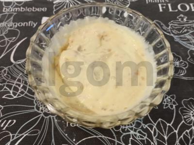 Salotos su raudonaisiais pupelėmis, vištienos krūtinėle ir dižono garstyčiomis Žingsnis 6