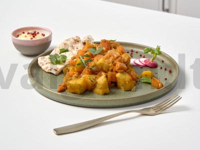 Daržovių troškinys su garstyčių sėklomis pagrindine nuotrauka