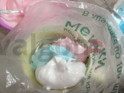 Vaivorykštinis beze desertui Žingsnis 8