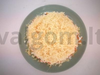 Greitas salotas su sardinomis ir granatu Žingsnis 6