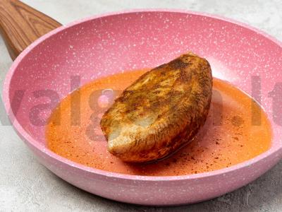 Kalakutienos filė vyno acto marinate Žingsnis 2