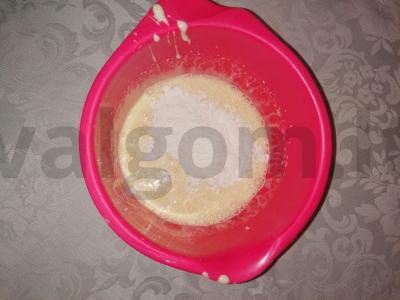 Smėliniai sausainiai iš vaikų mišinio Žingsnis 2