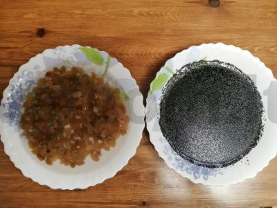 Tortas „Trys skoniai“ Žingsnis 1