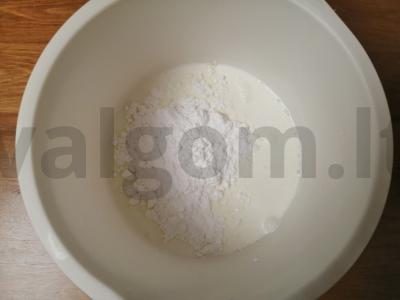 Tortas „Trys skoniai“ Žingsnis 8