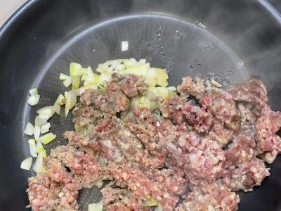 Makaronai su faršu Žingsnis 2