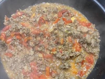 Makaronai su faršu Žingsnis 4