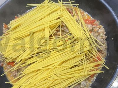 Makaronai su faršu Žingsnis 5