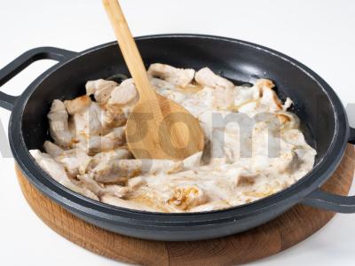 Kalakutienos filė su ne aštriu garstyčių padažu Žingsnis 2