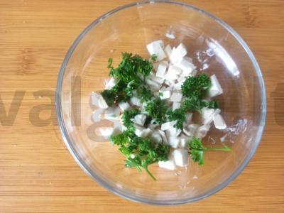 Perlų košė su kiaulienos gabaliukais ir sūrio padažu Žingsnis 3