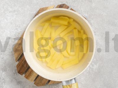 Šviežių grybų sriuba Žingsnis 1