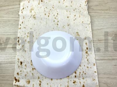 Tortai iš lavašo Žingsnis 1