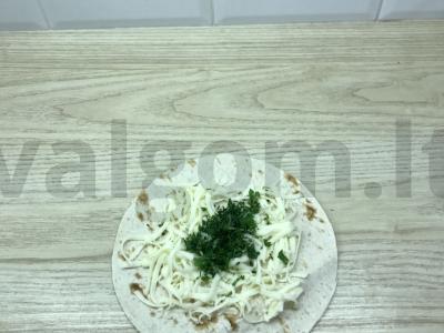 Tortai iš lavašo Žingsnis 3