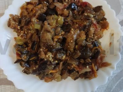 Baklažanų ikra pagrindine nuotrauka