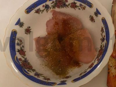 Vištienos filė ir šoninės ritinėliai Žingsnis 5