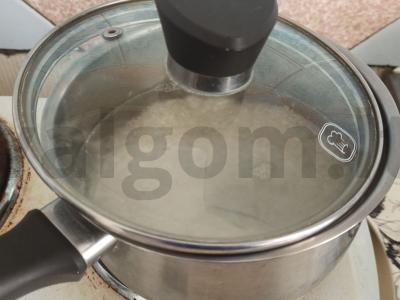 Ryžiai su kiaušiniu ir ciberžole Žingsnis 2