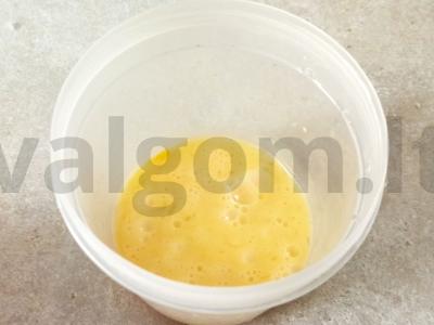 Ryžiai su kiaušiniu ir ciberžole Žingsnis 6