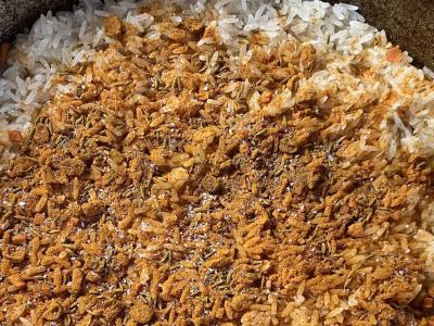 Kvapnus plovas su kiauliena Žingsnis 10