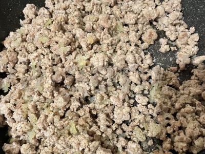 Blynai su mėsa Žingsnis 4