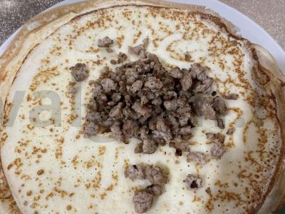 Blynai su mėsa Žingsnis 7