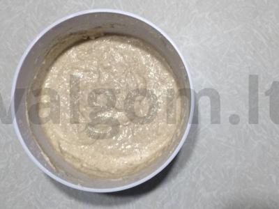 Tortas „Pancho“ su kefyru ir ryžių miltais Žingsnis 1