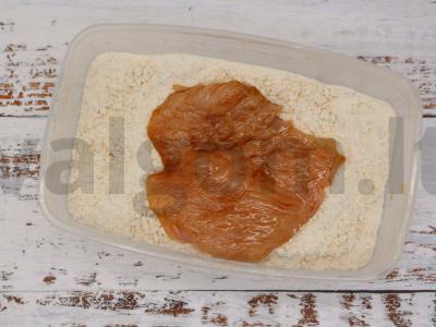 Sumuštiniai su vištiena ir sūriu Žingsnis 4