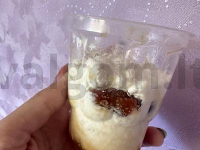 Varškės desertas „Niamčka“ Žingsnis 3