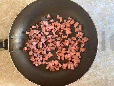 Kruasanai „Romkul“ Žingsnis 1