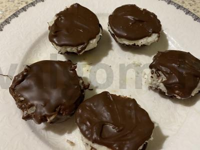 Kokosiniai šokoladai Žingsnis 3