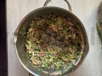 Šaltas burokėlių sriuba su mineraliniu vandeniu Žingsnis 4