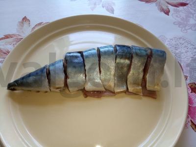 Labai skani troškinta skumbrė su bulvėmis ir daržovėmis Žingsnis 1