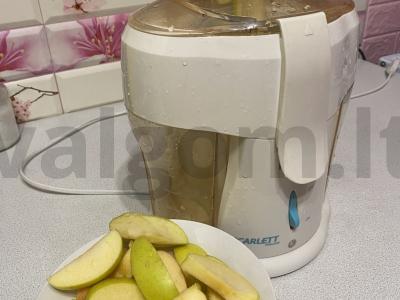 Natūralus obuolių sultys Žingsnis 2